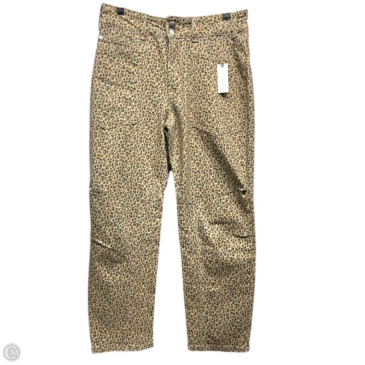 Jeans Straight By Pilcro In Animal Print, Size: 4