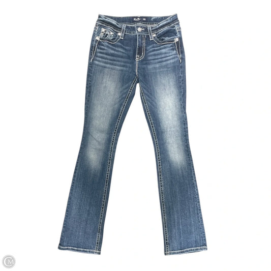 Jeans Boot Cut By Miss Me In Blue Denim, Size: 6