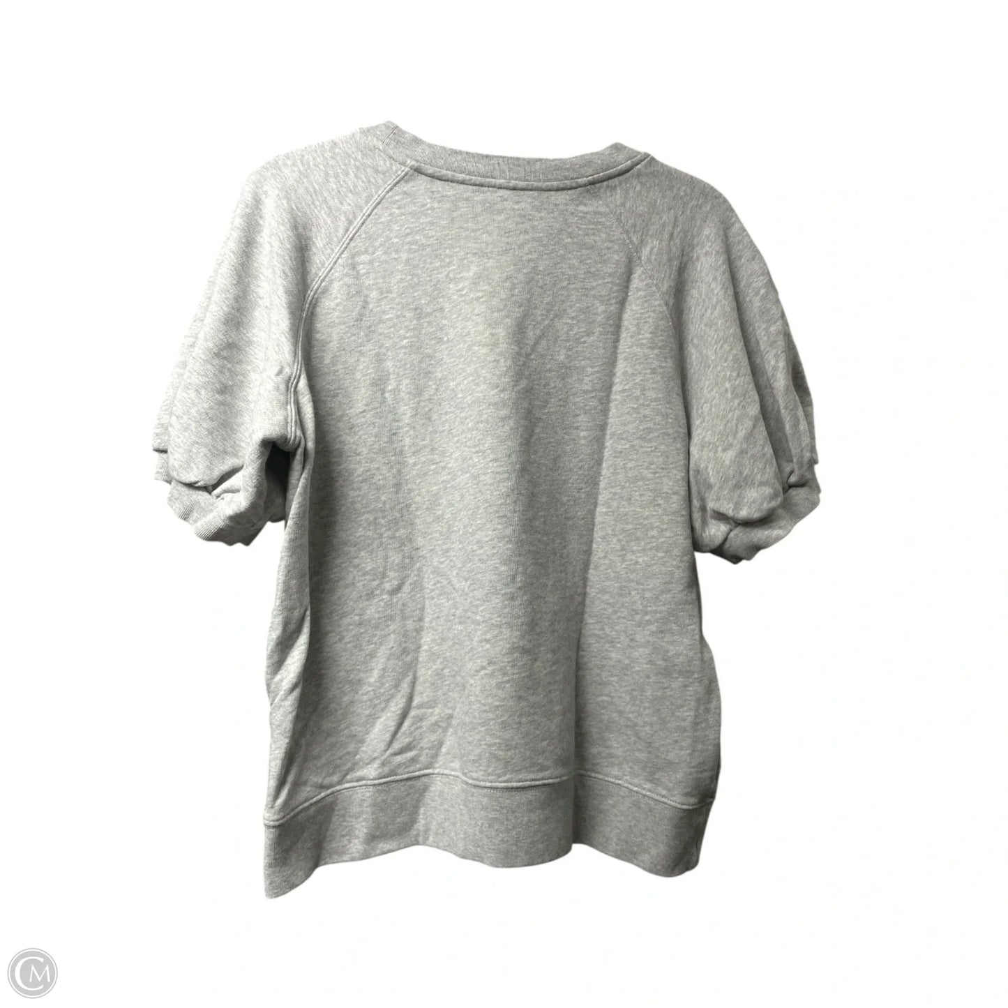 Top Short Sleeve Designer By Kate Spade In Grey & Red, Size: Xl