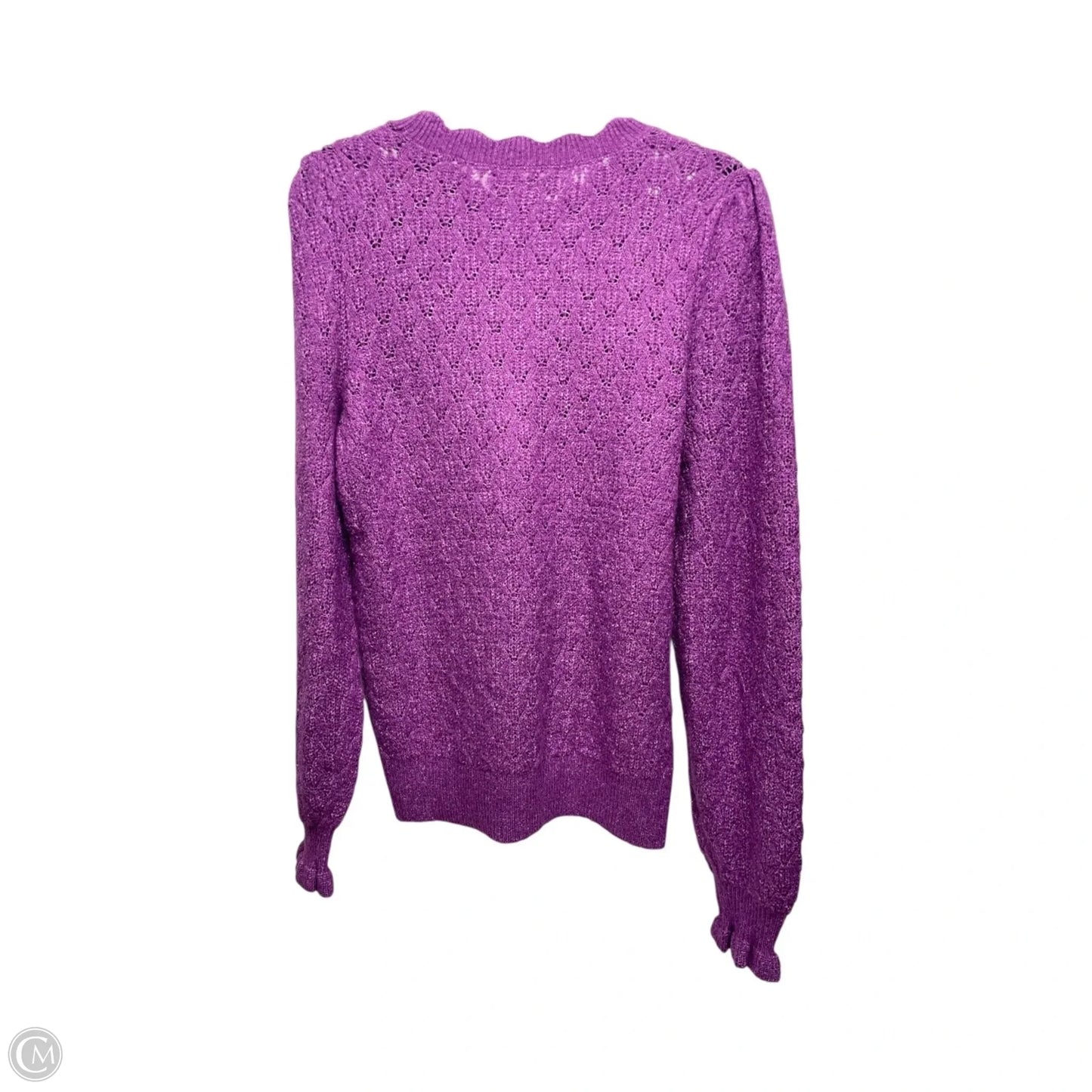 Sweater By Loft In Purple, Size: M