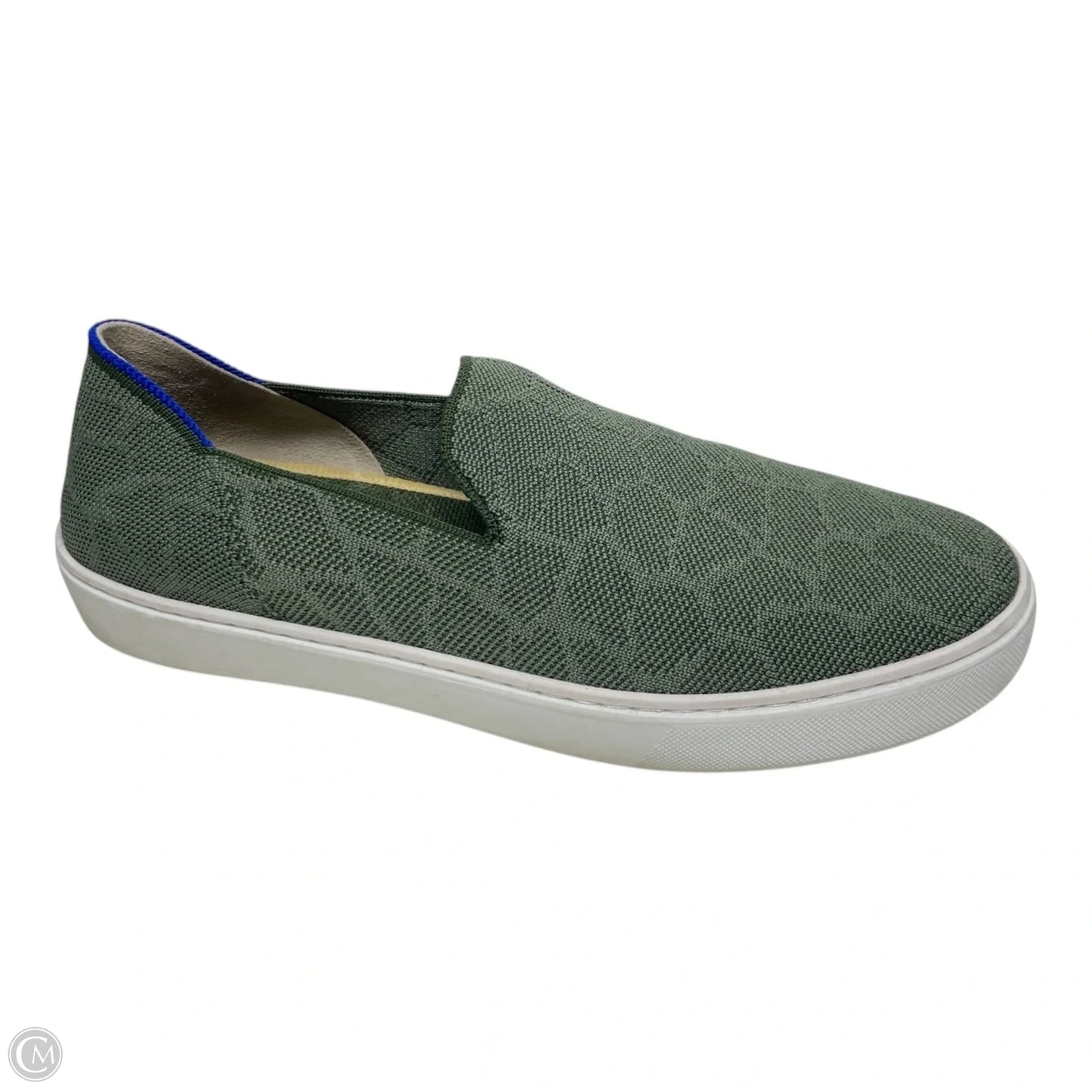 Shoes Sneakers By Rothys In Green, Size: 9.5