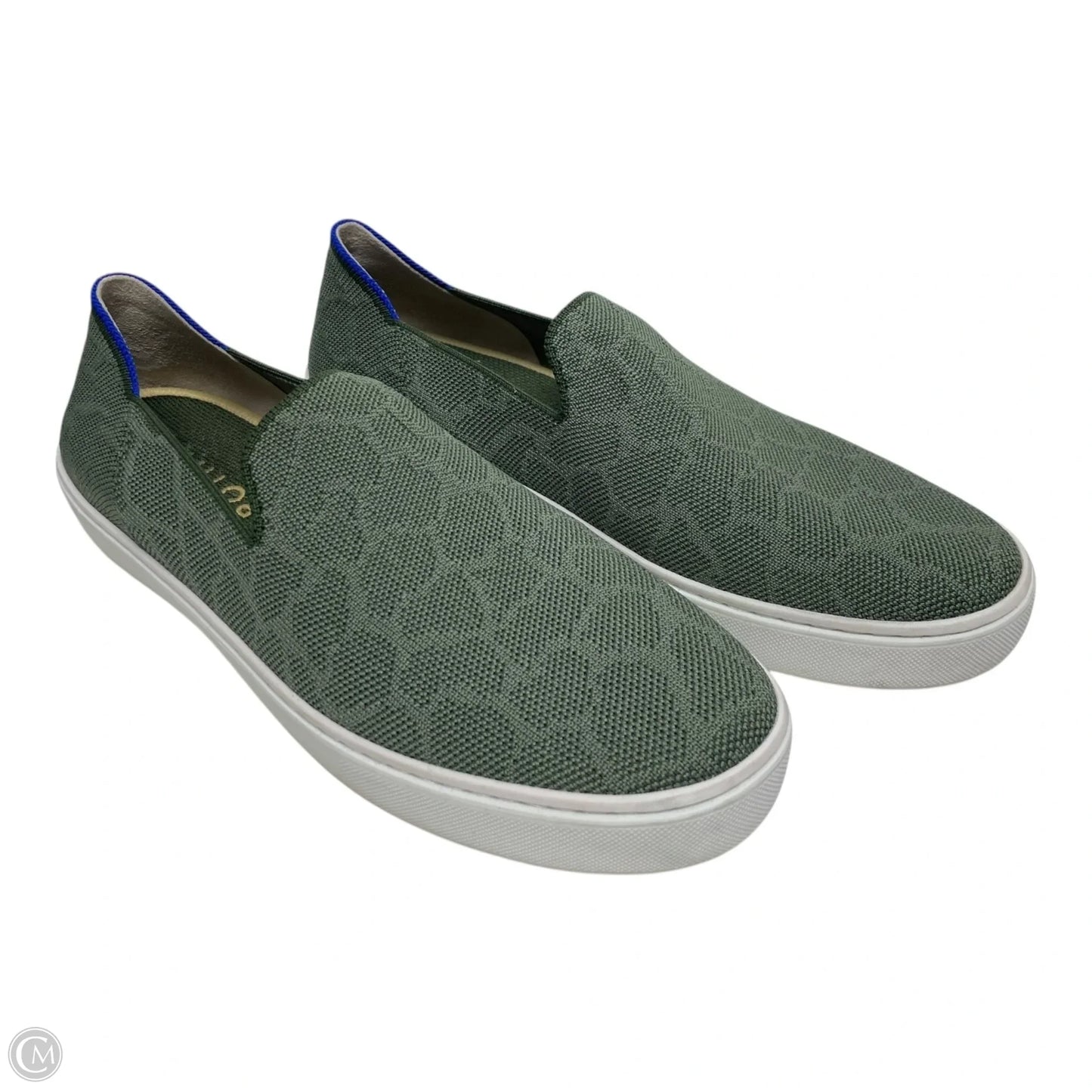 Shoes Sneakers By Rothys In Green, Size: 9.5