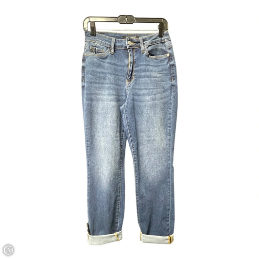 Jeans Boyfriend By Judy Blue In Blue Denim, Size: 6