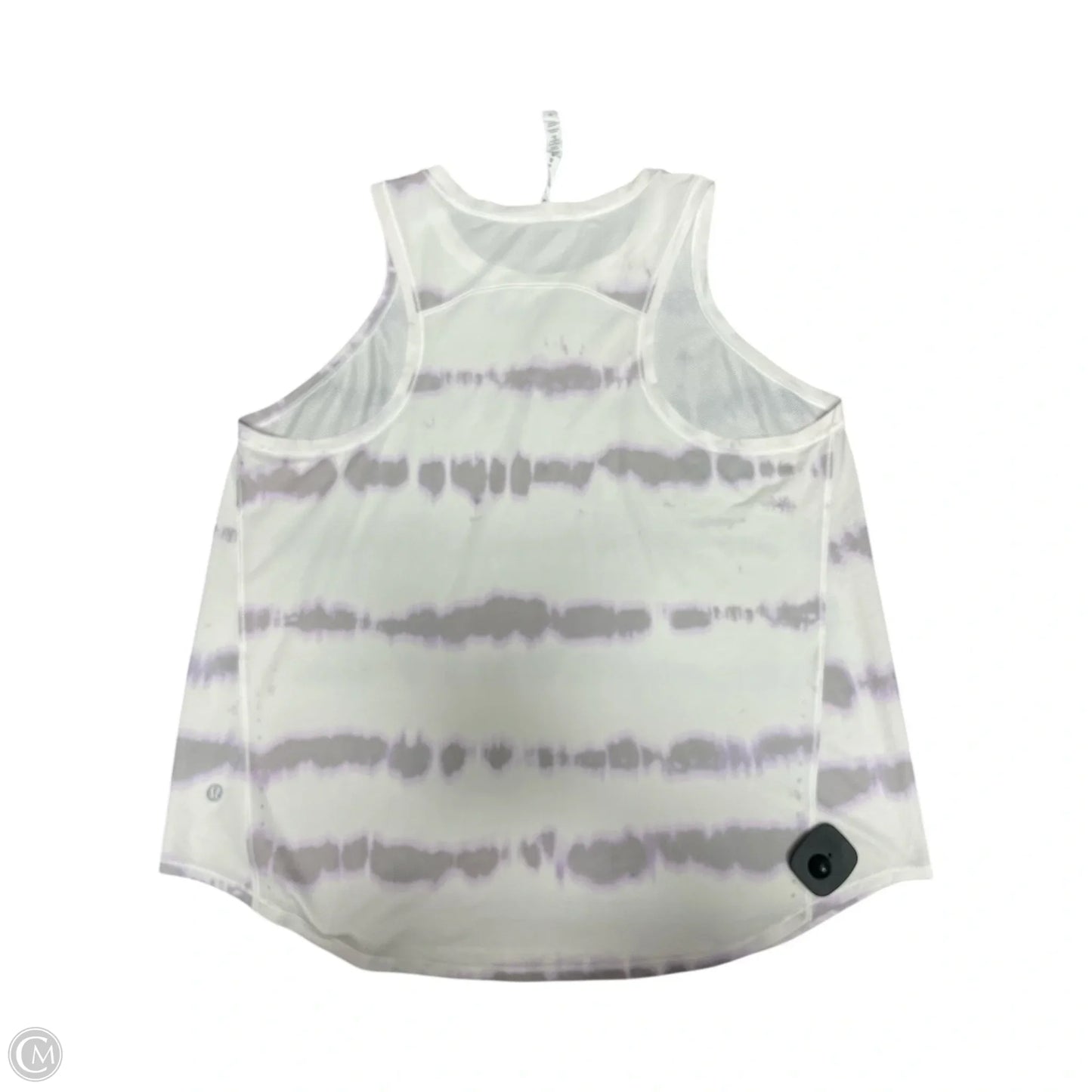 Athletic Tank Top By Lululemon In Tie Dye Print, Size: 14