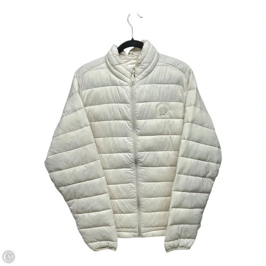 Jacket Puffer & Quilted By Cmc In Cream, Size: Xl