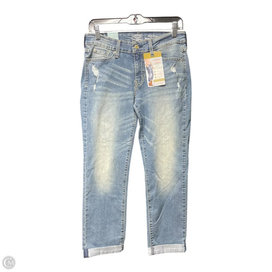 Jeans Boyfriend By Levis Signature In Blue Denim, Size: 8