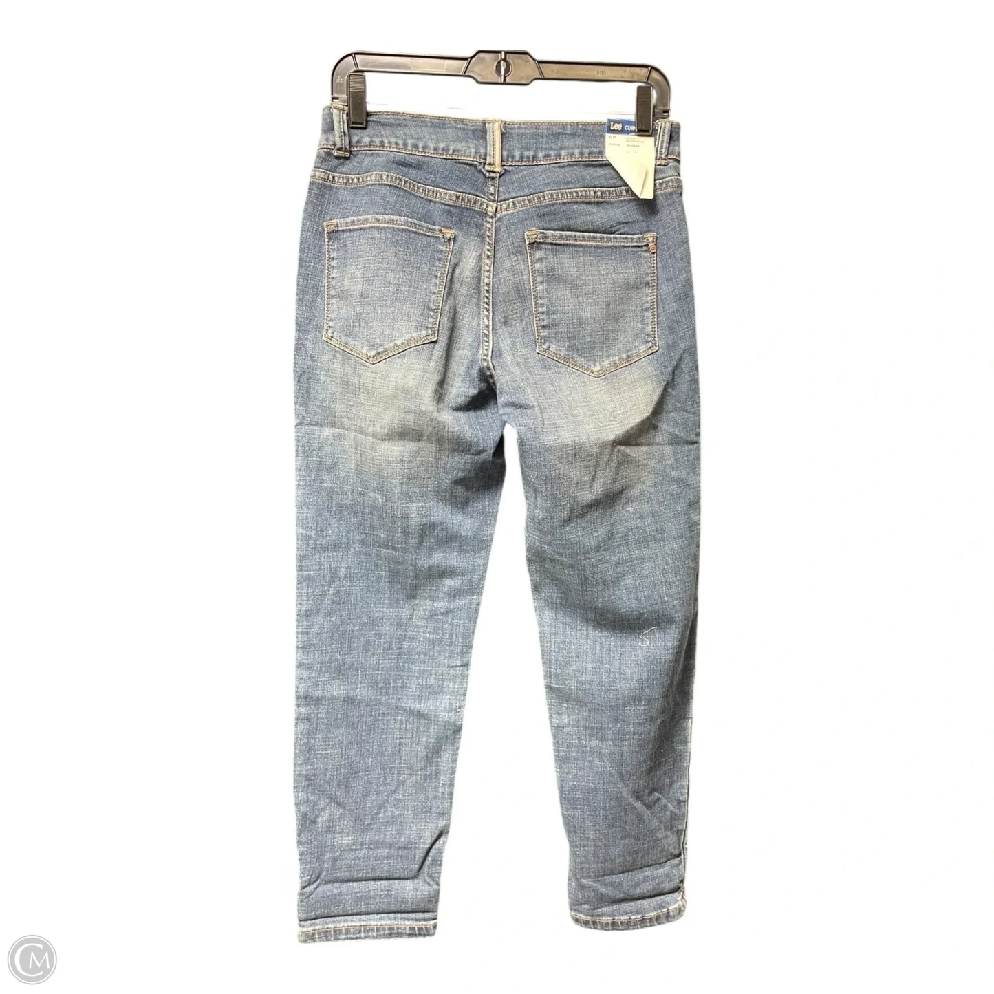 Jeans Boyfriend By Lee In Blue Denim, Size: 6p