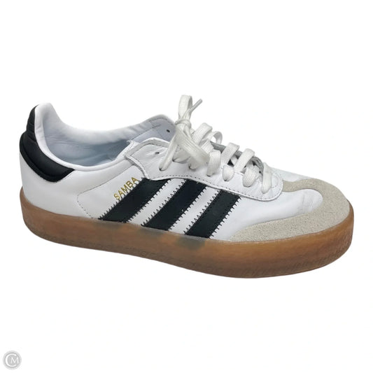 Shoes Sneakers By Adidas In Black & White, Size: 8