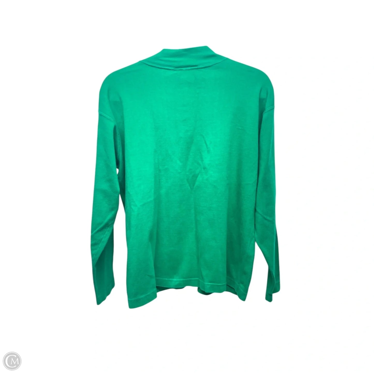 Top Long Sleeve By  eagles eye -  In Green, Size: L