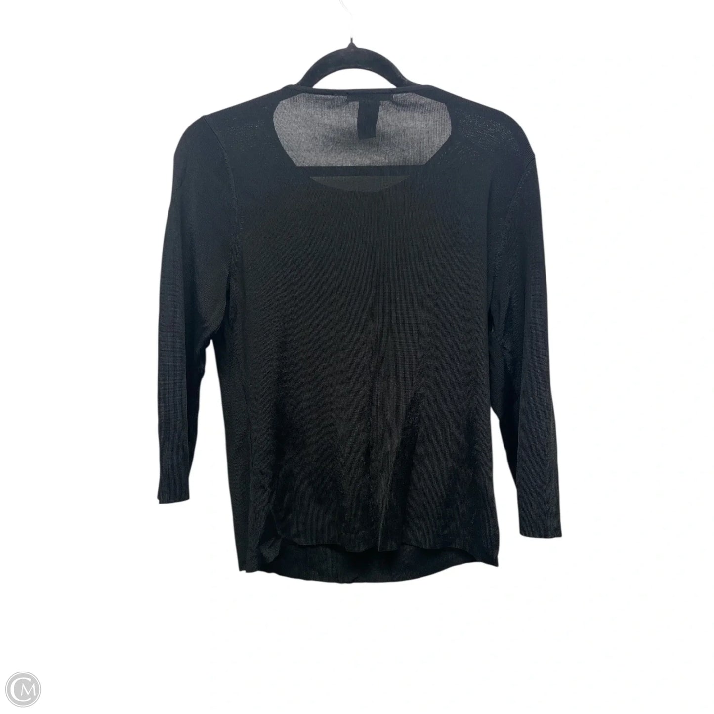 Top 3/4 Sleeve By sweaterworks -  In Black & Green, Size: L