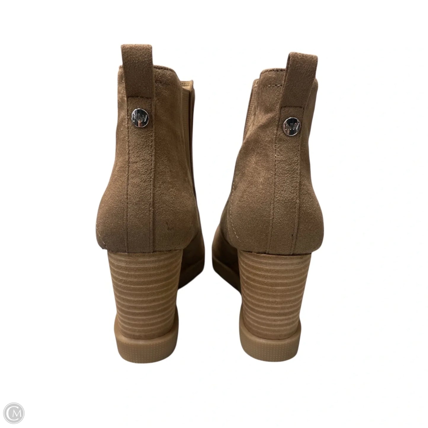 Boots Combat By Nine West In Tan, Size: 6.5