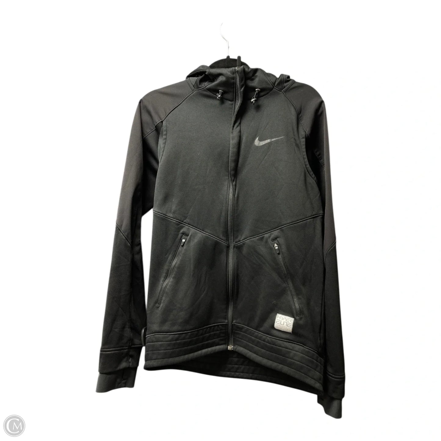 Athletic Jacket By Nike Apparel In Black, Size: S