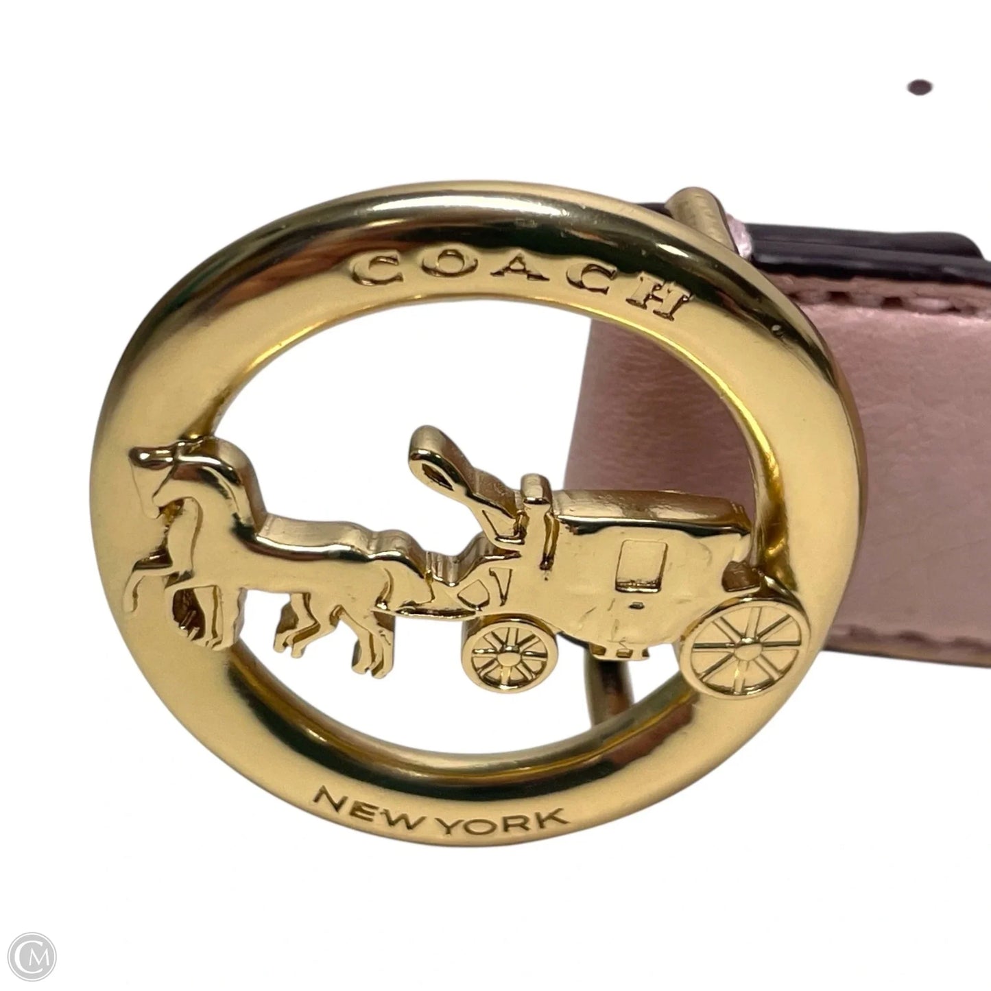 Belt Designer By Coach, Size: Small