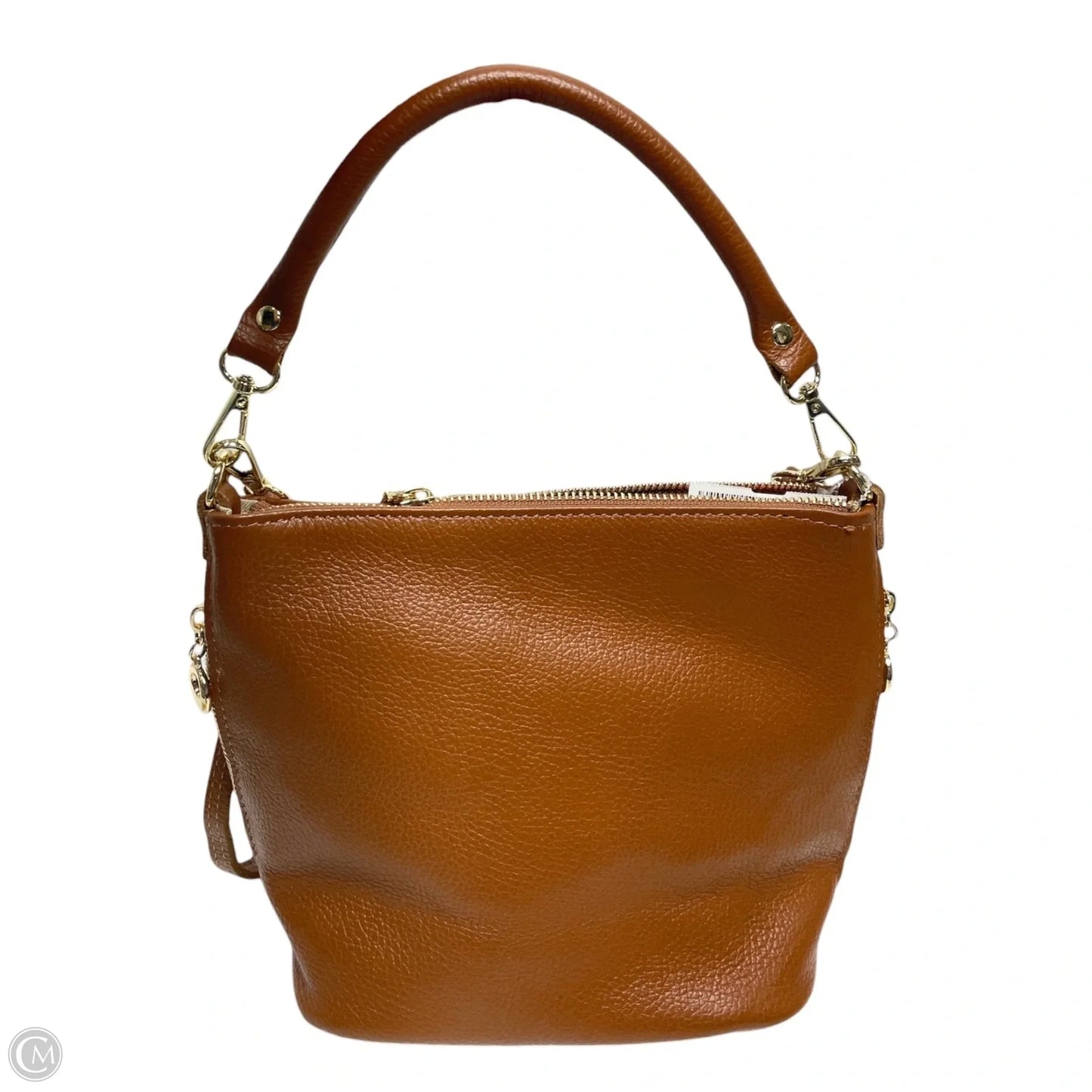 Crossbody Leather By Clothes Mentor, Size: Medium