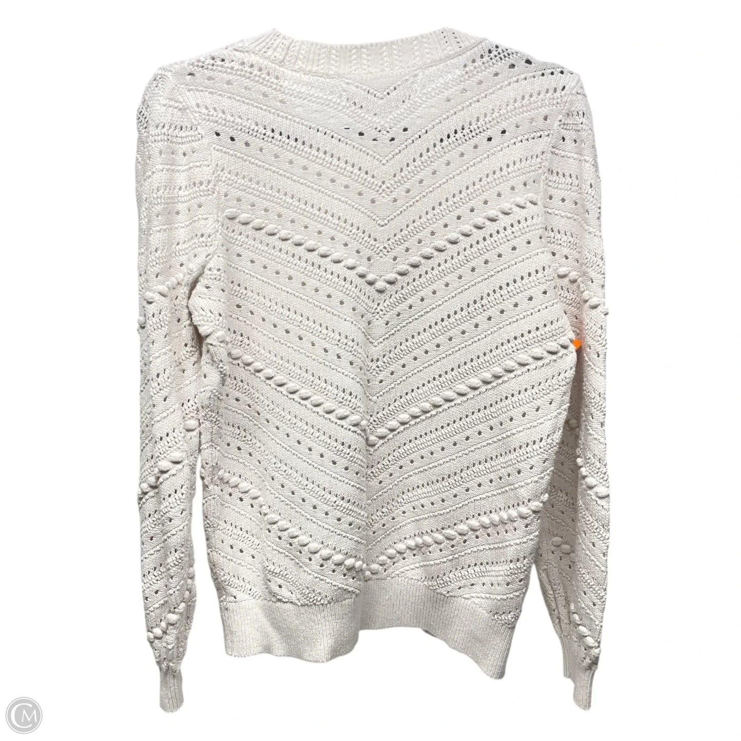 Sweater By Loft In White, Size: M