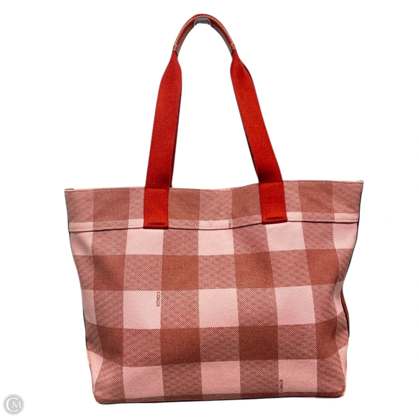 Tote Designer By Coach, Size: Medium