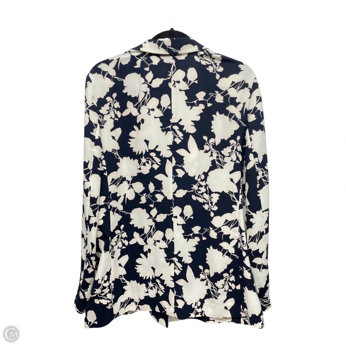 Blazer By Talbots In Blue & White, Size: L