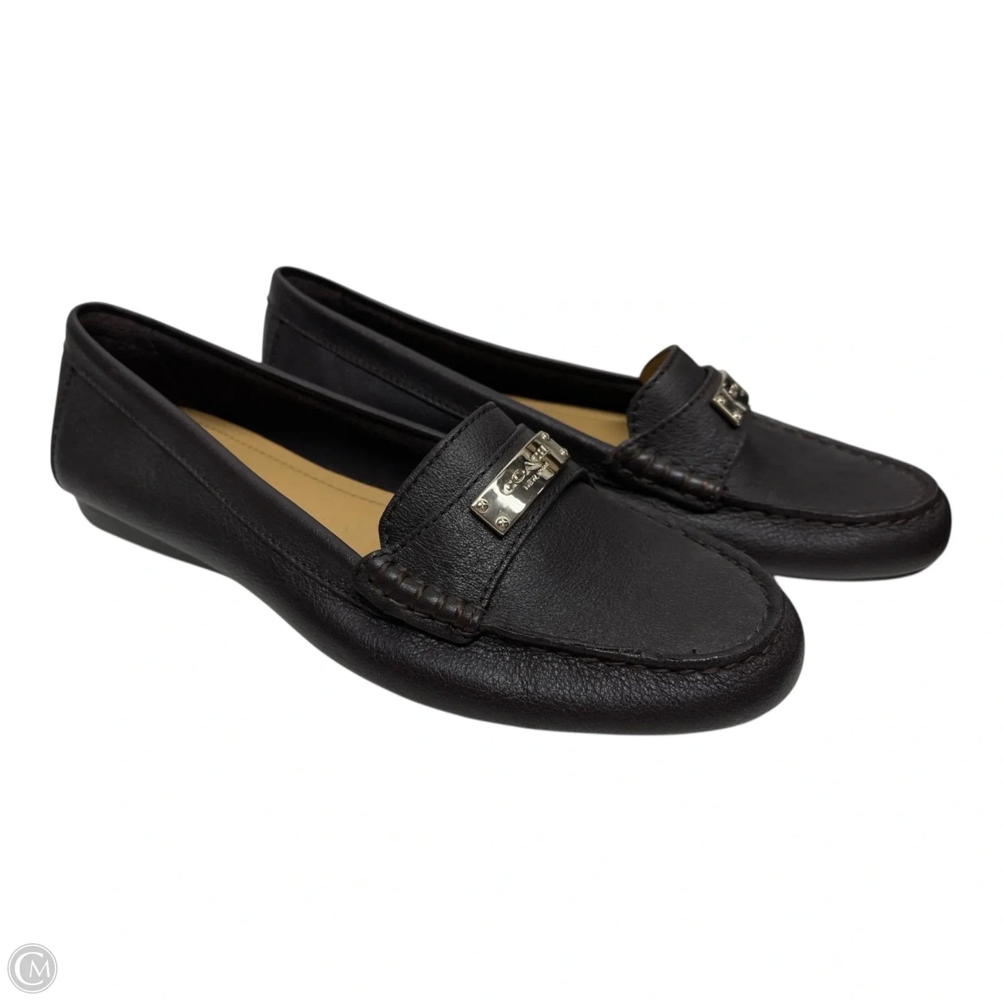 Shoes Designer By Coach In Brown, Size: 7.5