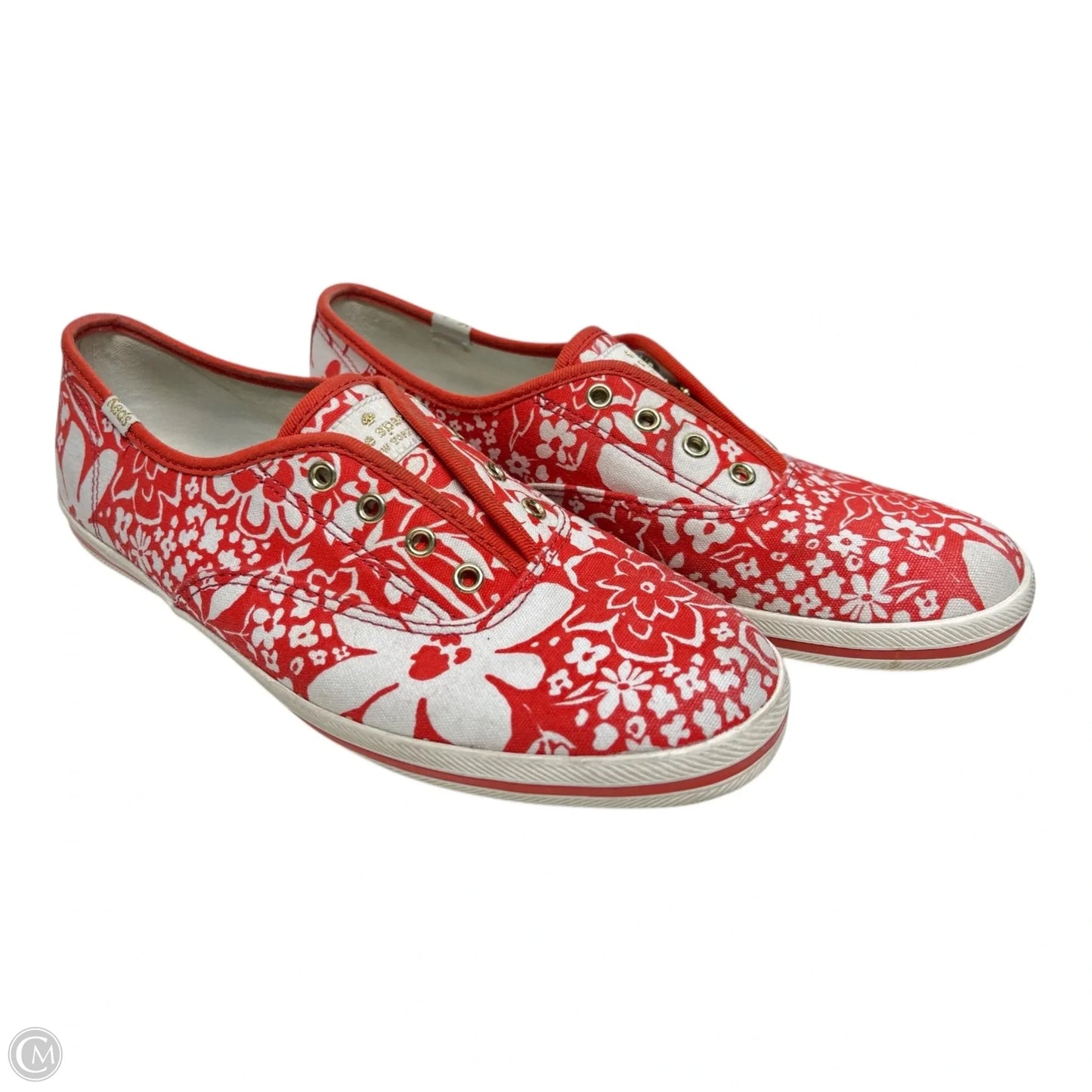 Shoes Designer By Kate Spade In Floral Print, Size: 7