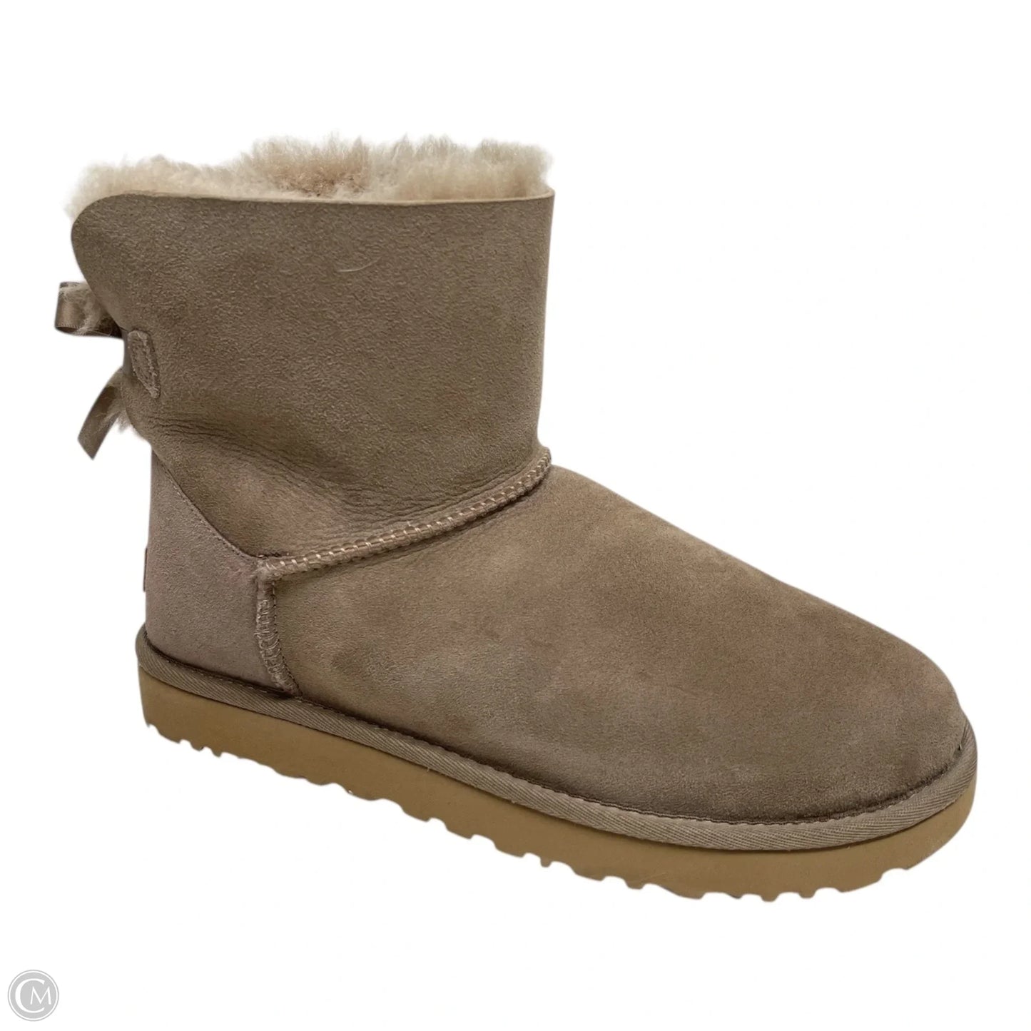Boots Designer By Ugg In Beige, Size: 11