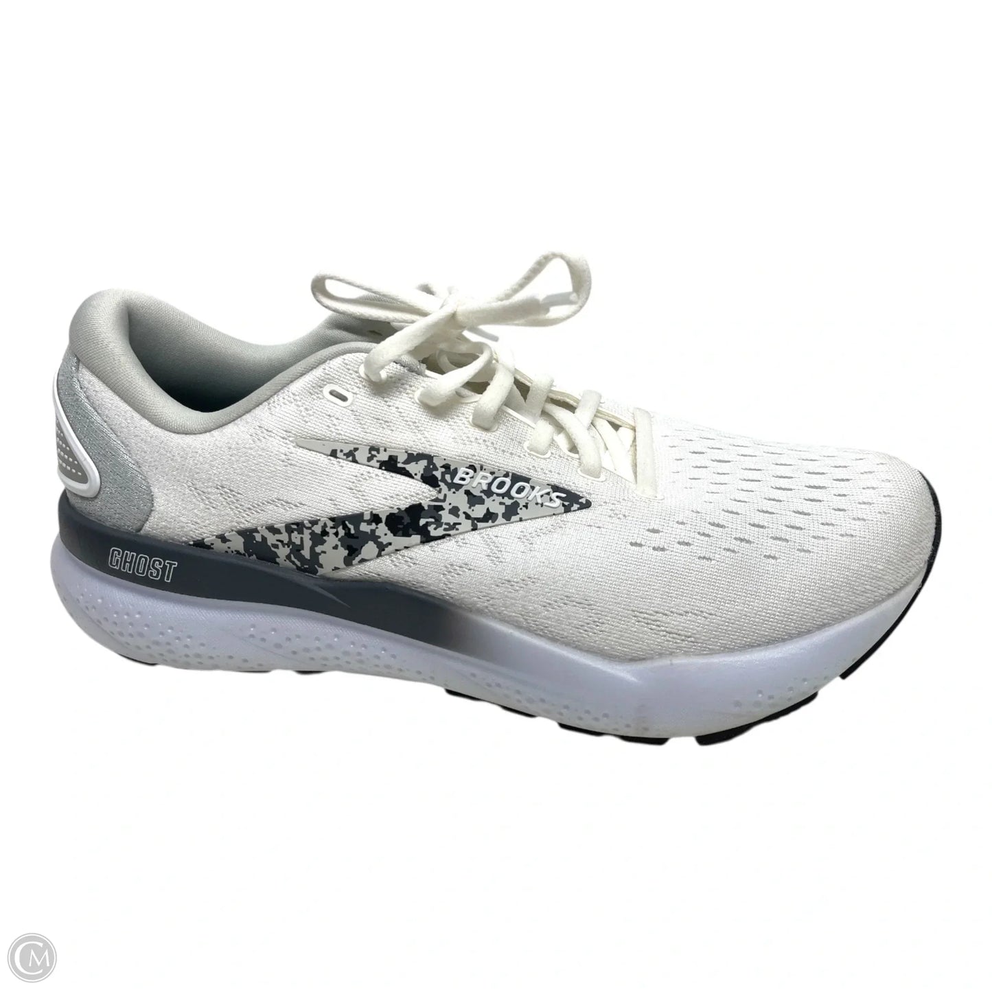 Shoes Athletic By Brooks In Black & White, Size: 10