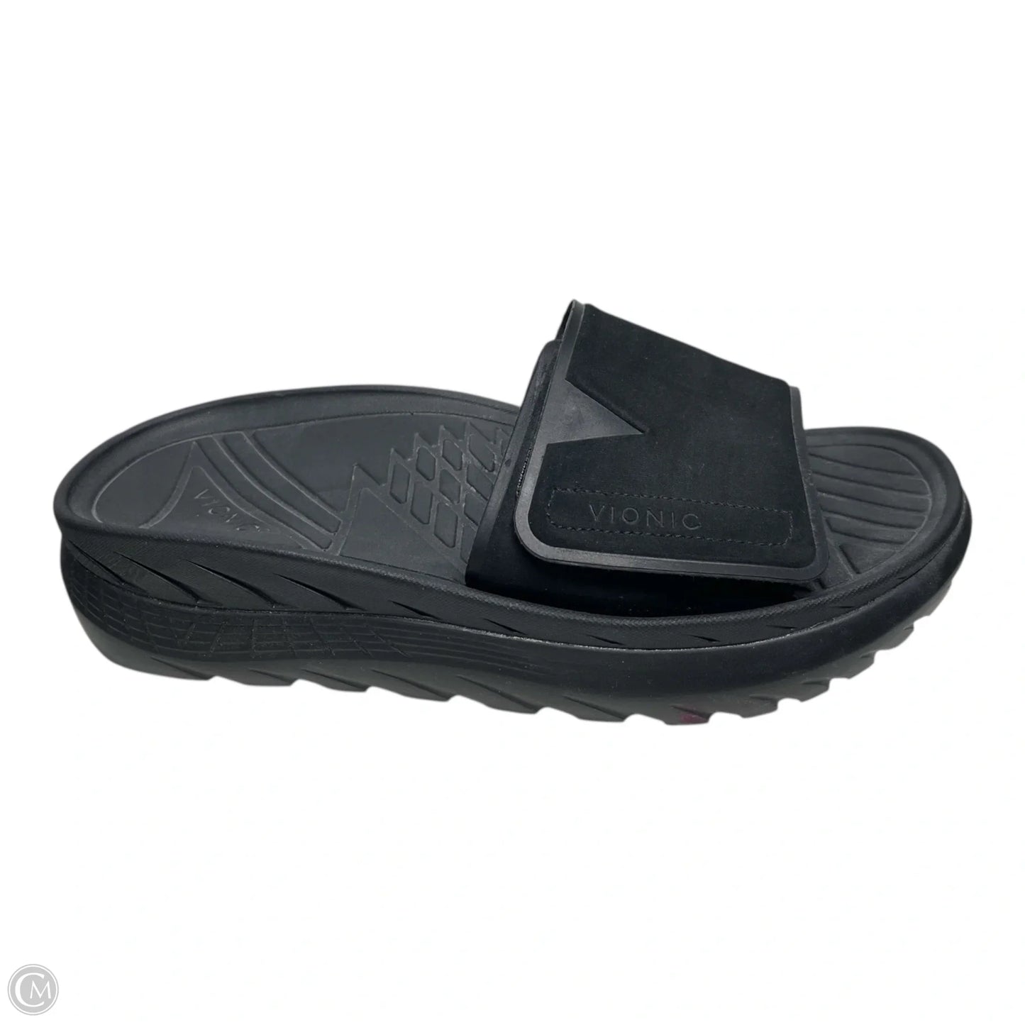 Sandals Flats By Vionic In Black, Size: 10