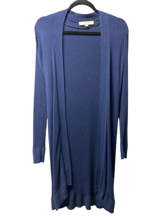 Cardigan By Loft In Navy, Size: S