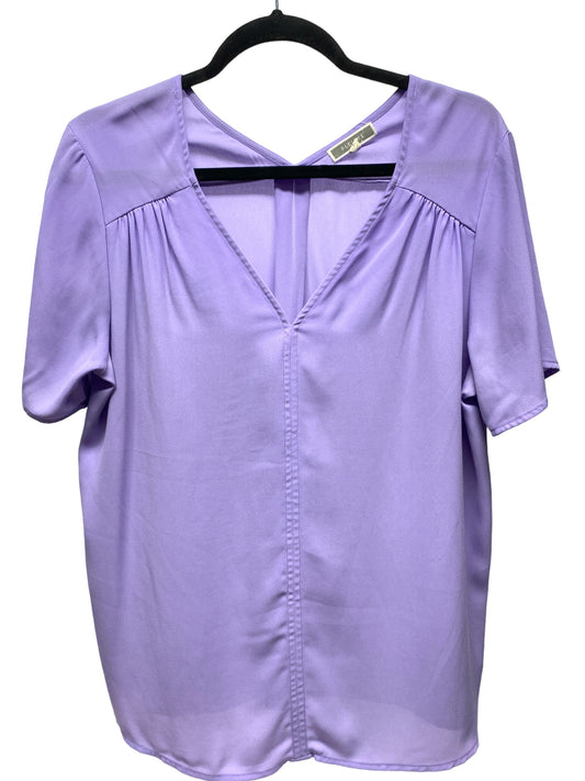 Blouse Short Sleeve By Pleione  Size: M