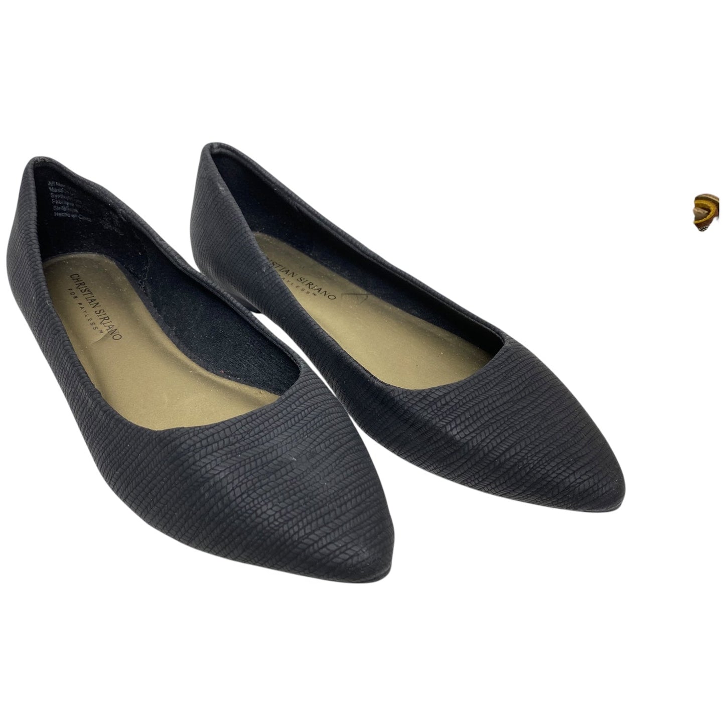 Shoes Flats By Christian Siriano For Payless In Black, Size: 8.5