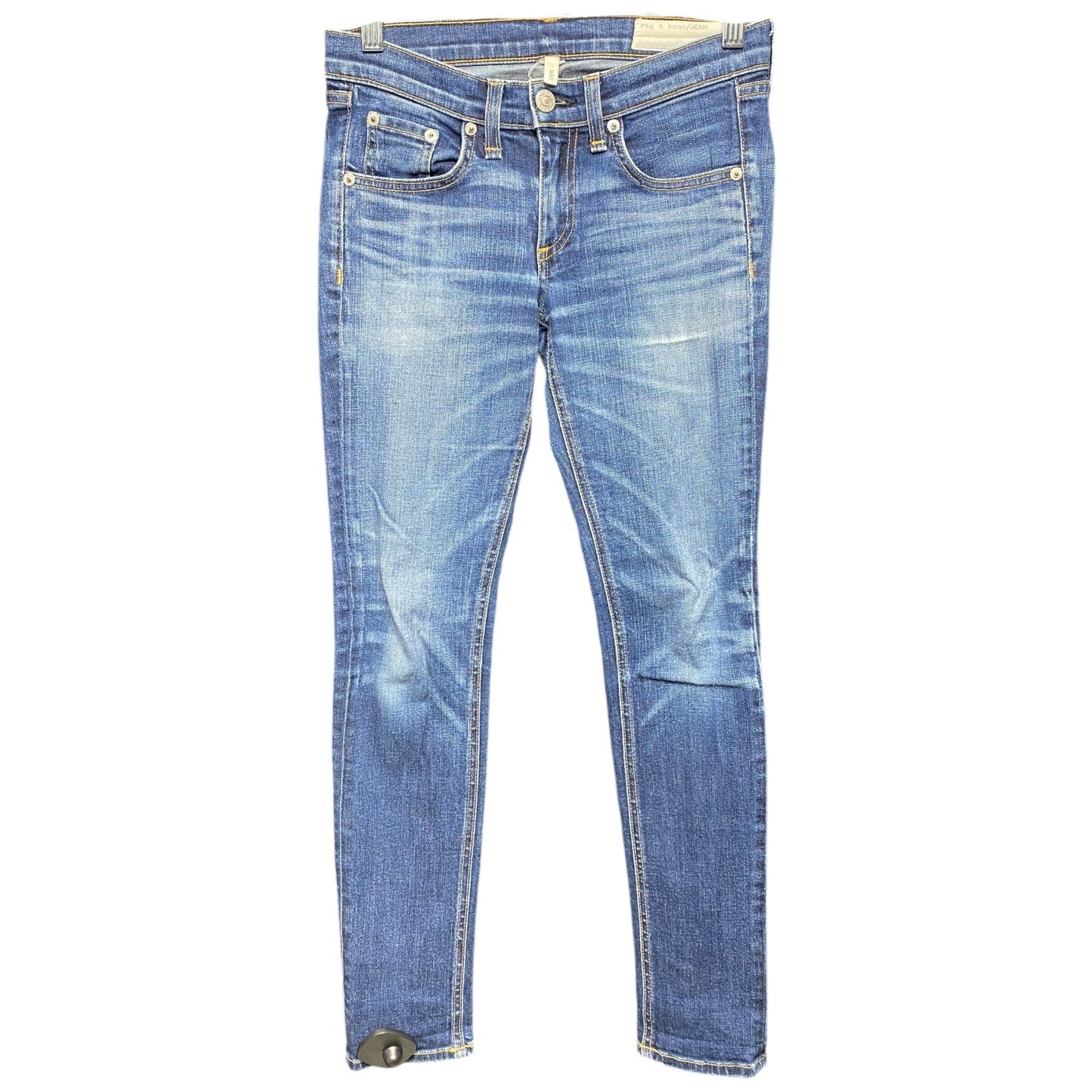 Jeans Designer By Rag & Bones Jeans In Blue Denim, Size: 0