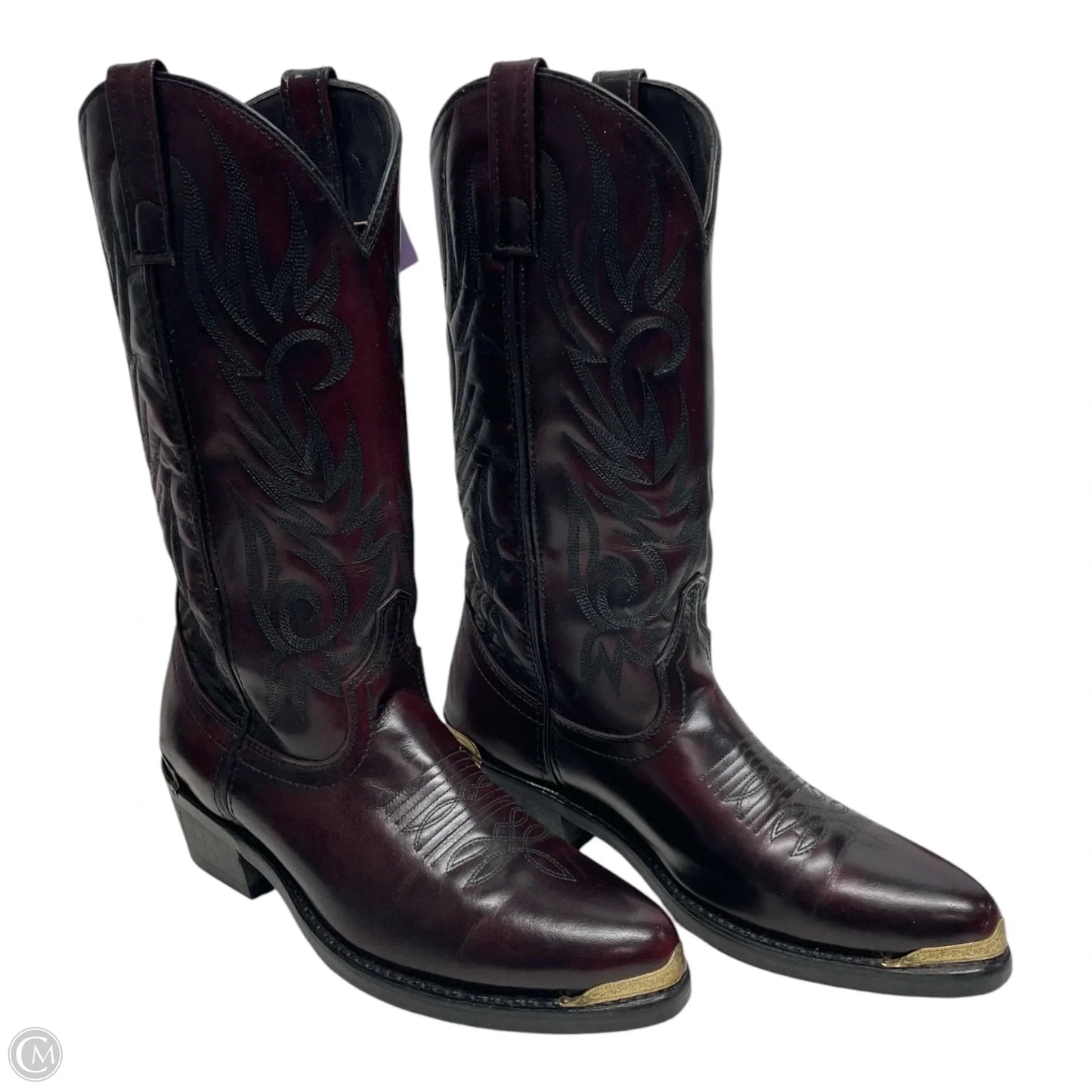 Boots Western By Laredo In Maroon, Size: 9.5