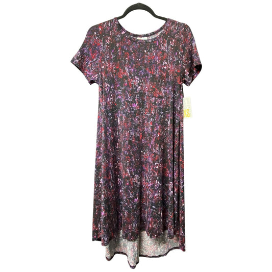 Dress Casual Short By Lularoe In Multi-colored, Size: Xxs