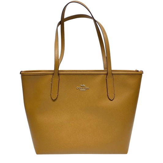 Tote Designer By Coach, Size: Medium