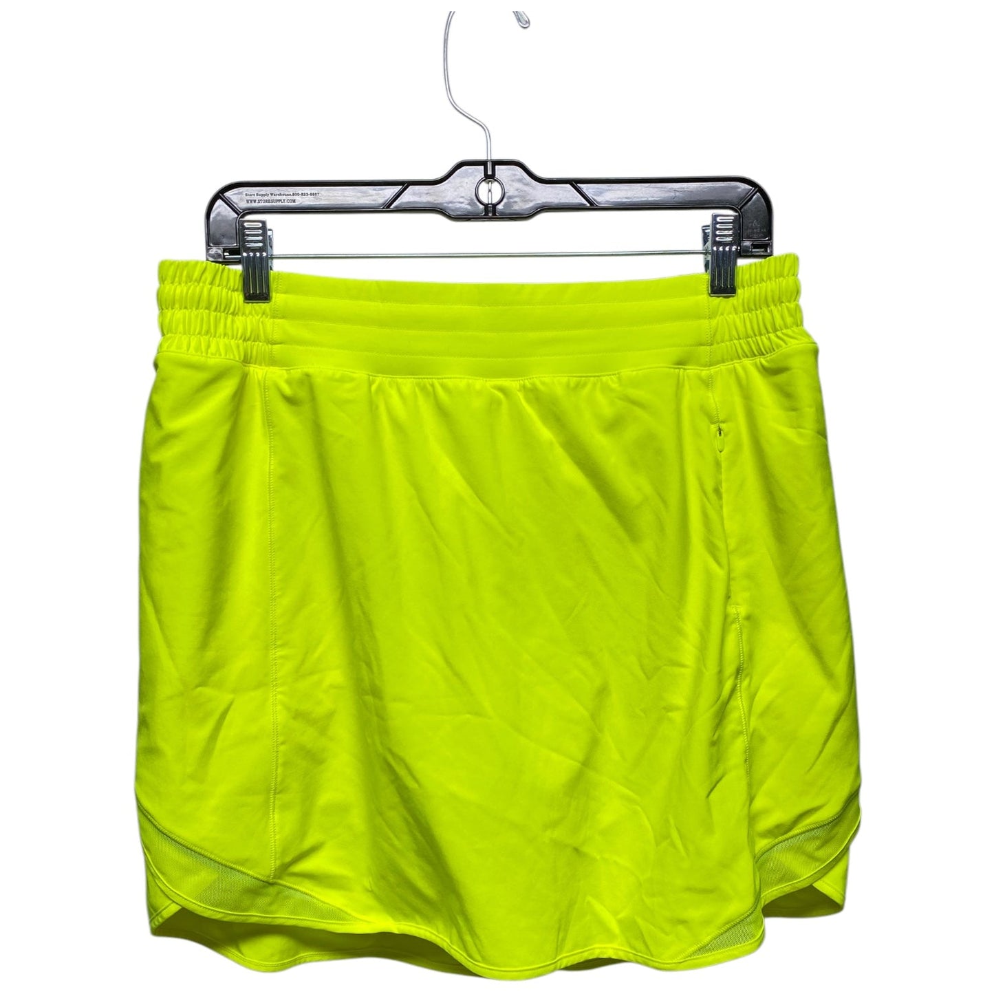 Athletic Skort By Lululemon In Yellow, Size: M