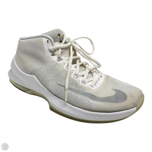 Shoes Athletic By Nike In White, Size: 8