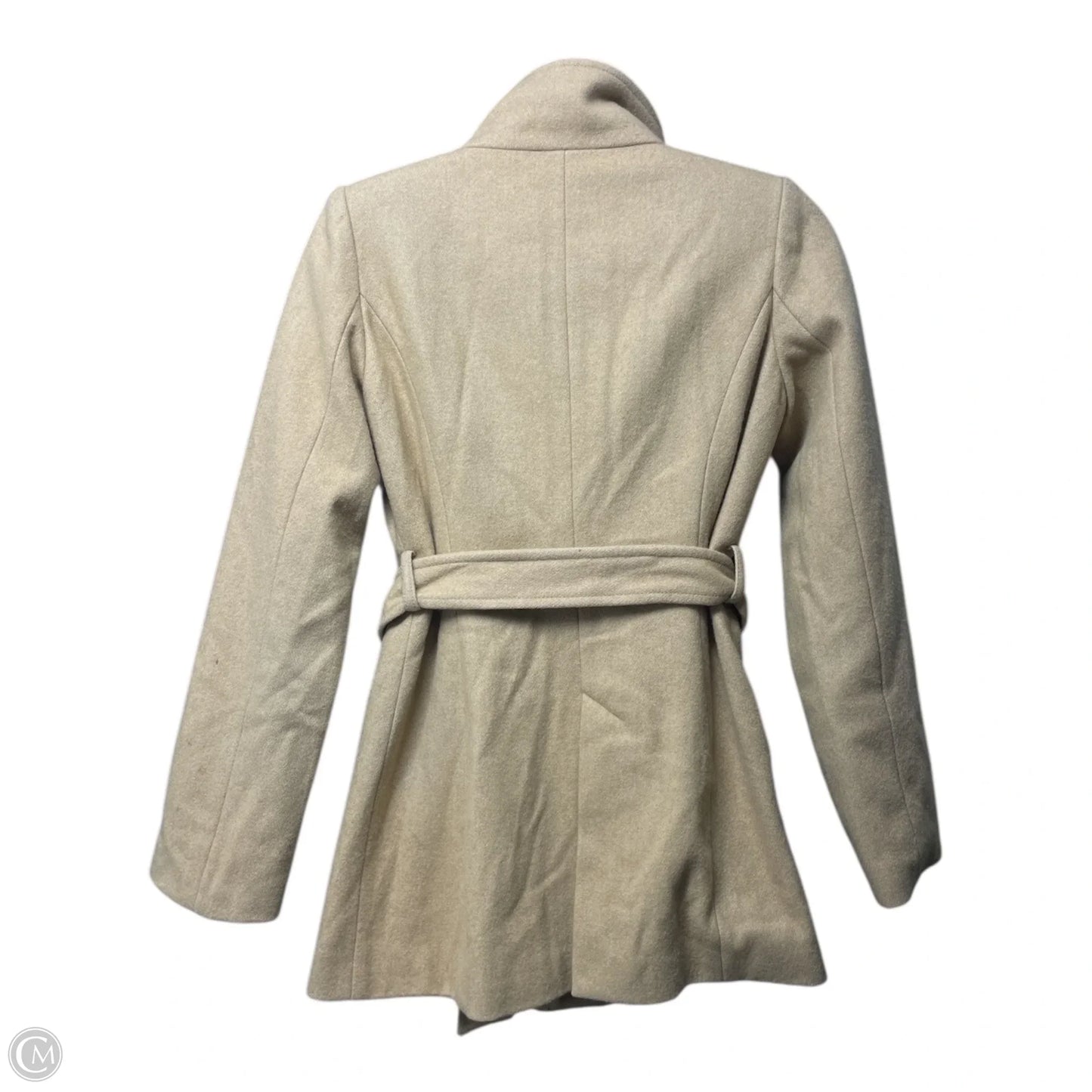 Coat Peacoat By GATHER In Tan, Size: S