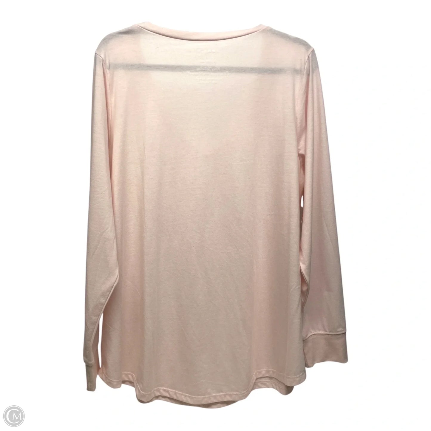 Top Long Sleeve By Torrid In Pink, Size: 2x