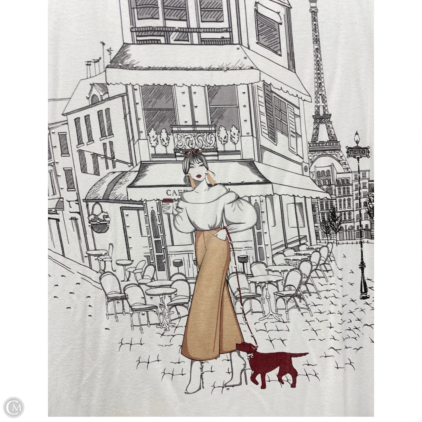 Top 3/4 Sleeve By Love & Lace -