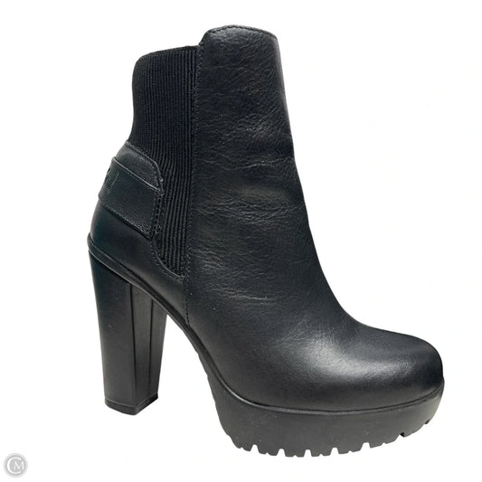 Boots Leather By Harley Davidson In Black, Size: 7