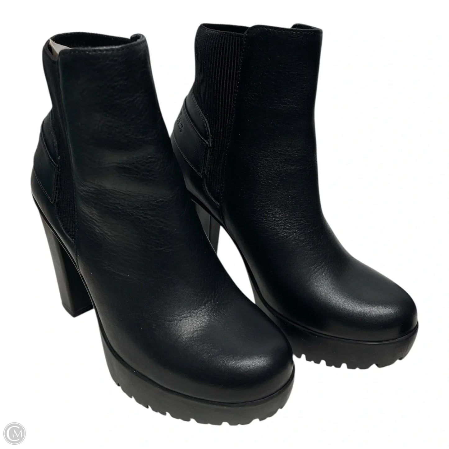 Boots Leather By Harley Davidson In Black, Size: 7