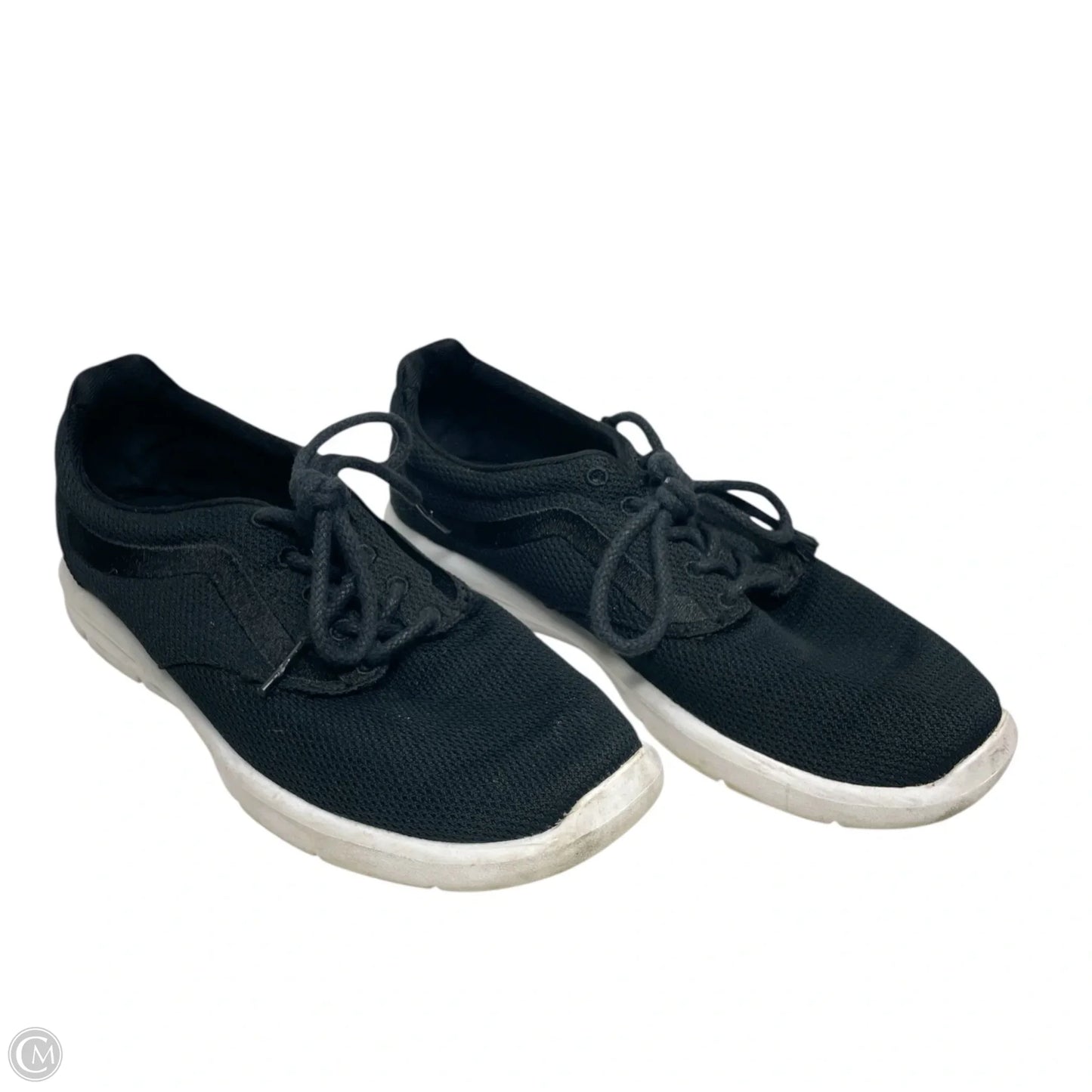 Shoes Athletic By Vans In Black, Size: 7.5
