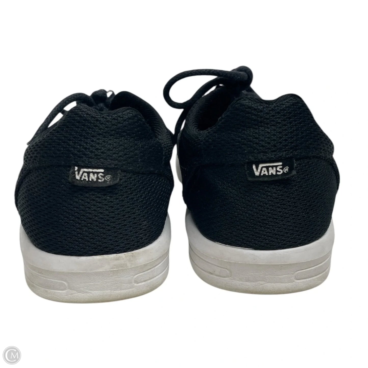 Shoes Athletic By Vans In Black, Size: 7.5