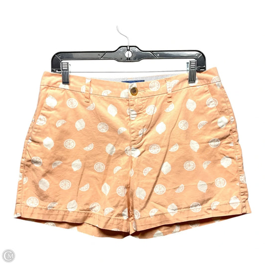 Shorts By Old Navy In Orange & White, Size: 8
