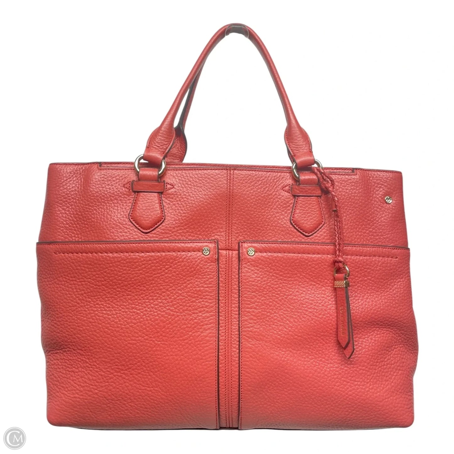 Handbag Leather By Cole-haan, Size: Medium