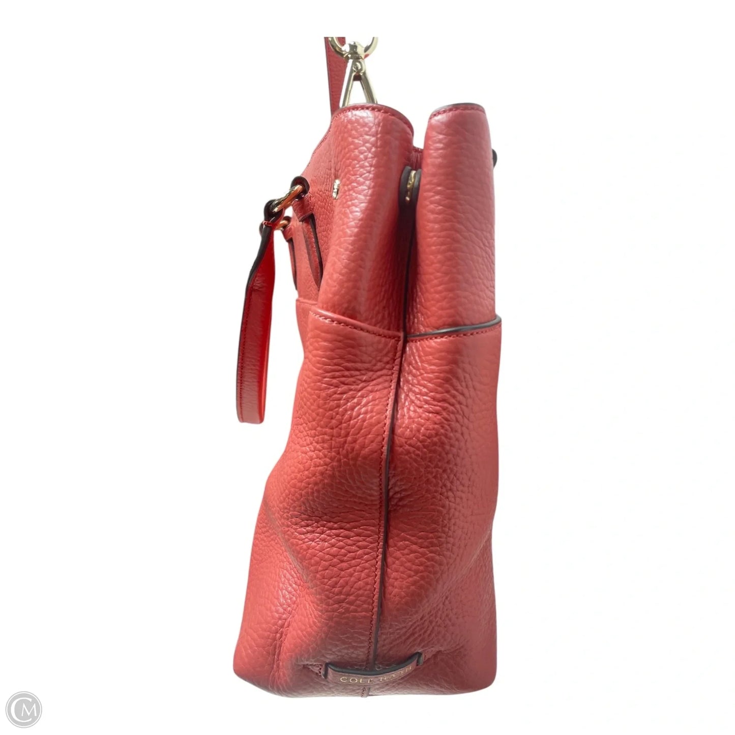 Handbag Leather By Cole-haan, Size: Medium