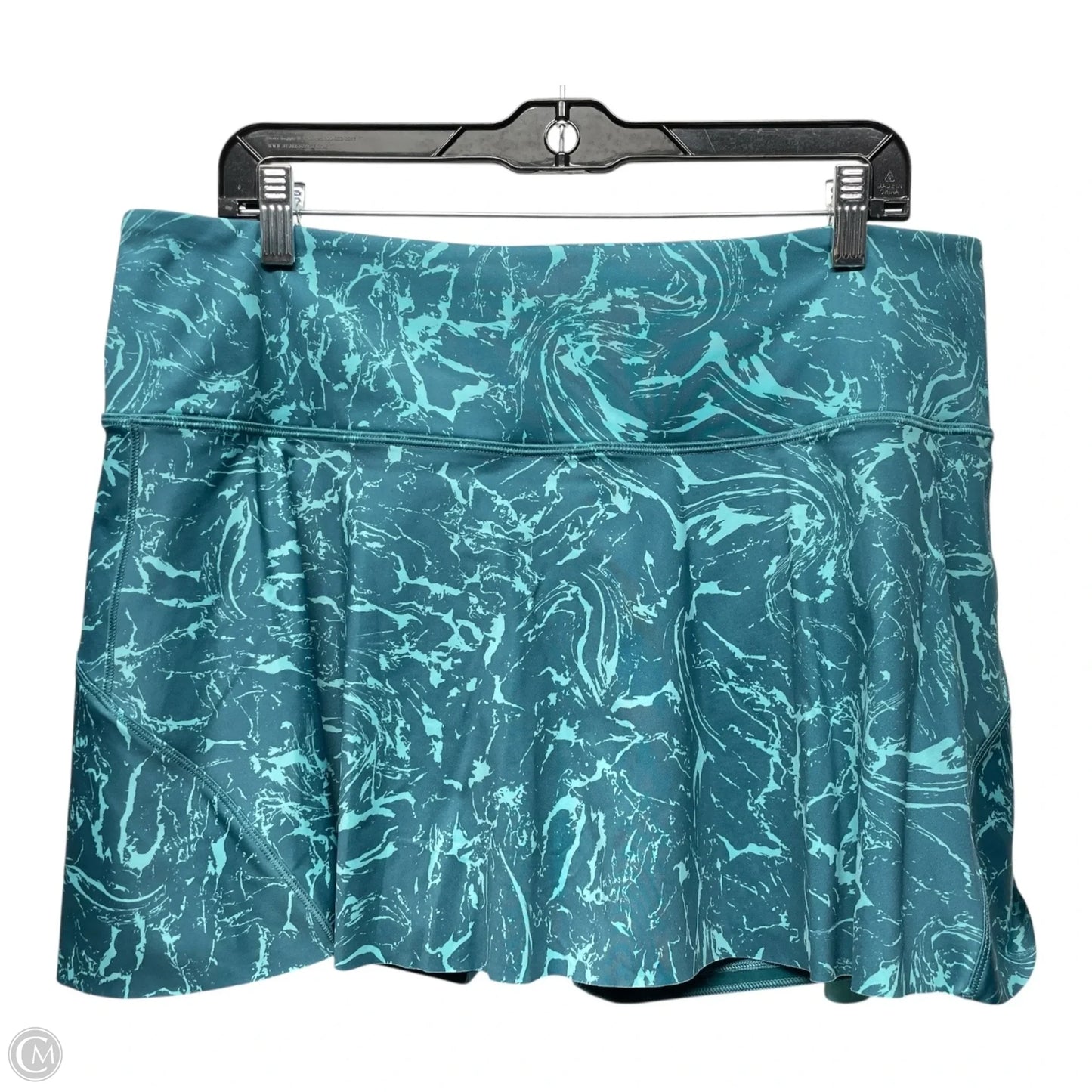 Athletic Skort By Athleta In Green, Size: Xl