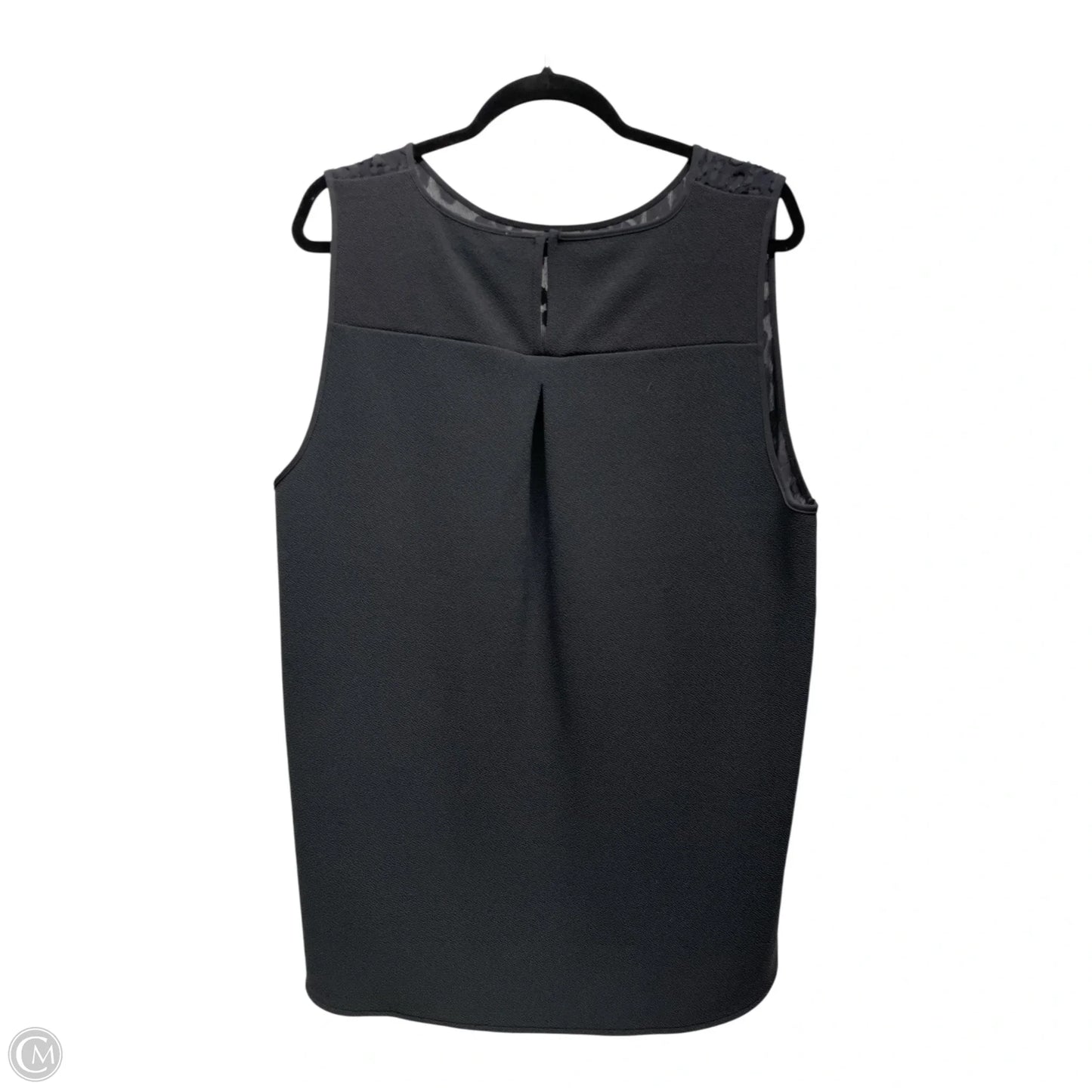 Top Sleeveless By Loft In Black, Size: Xl