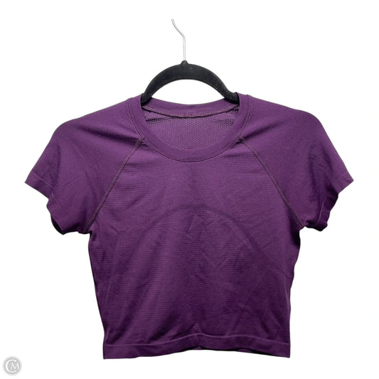 Athletic Tank Top By Lululemon In Purple, Size: S