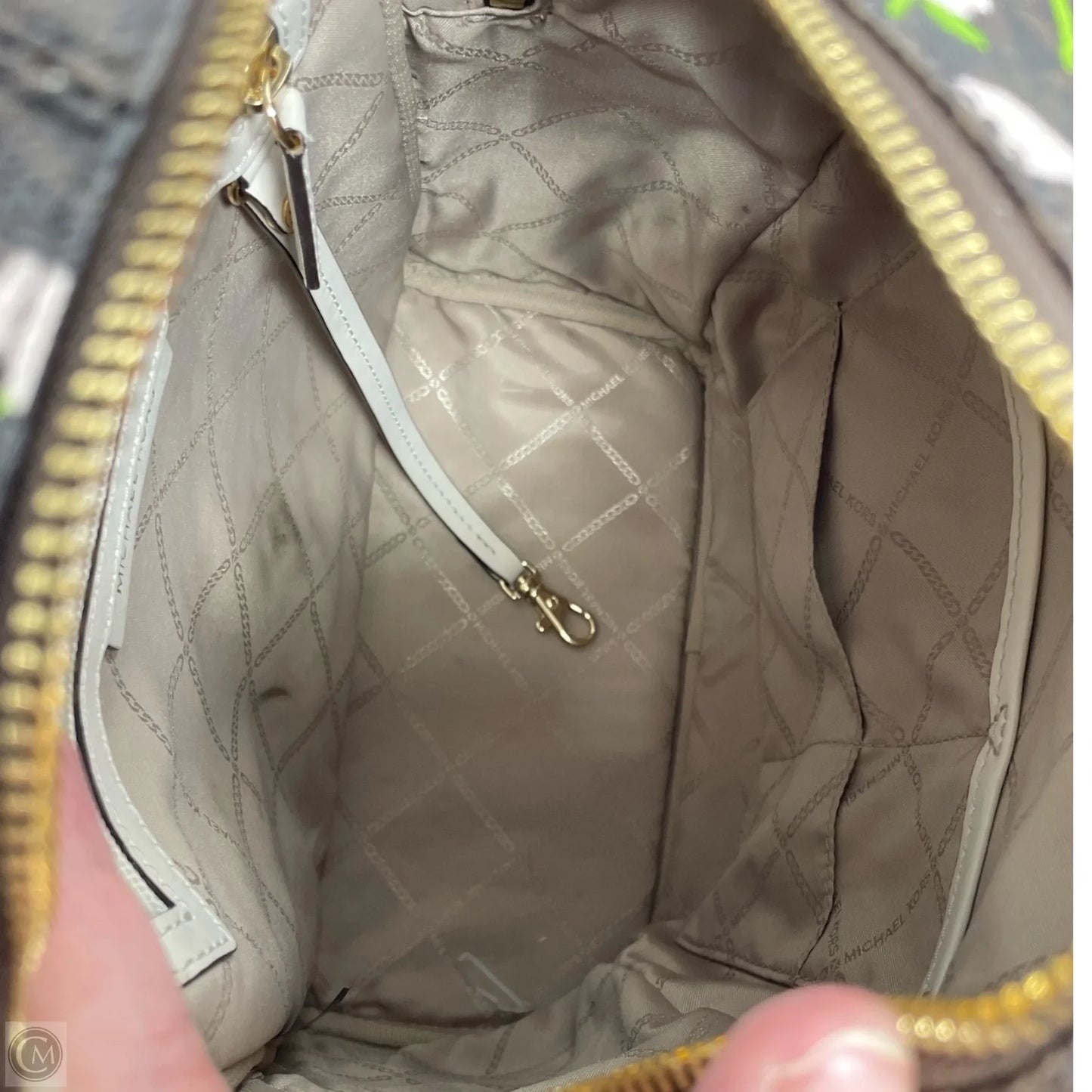 Backpack Designer By Michael Kors, Size: Medium