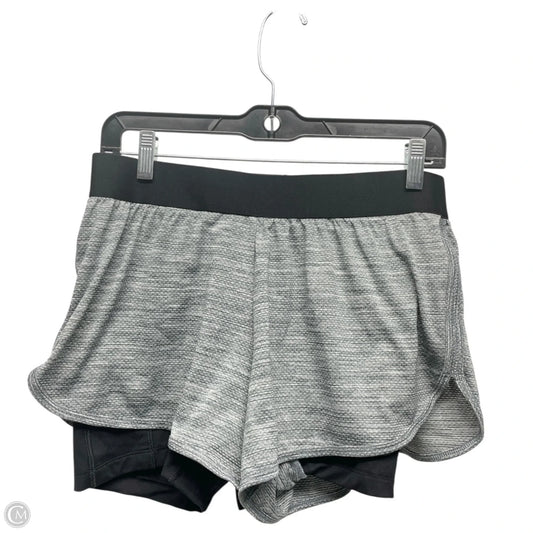 Shorts By Champion In Black & Grey, Size: M